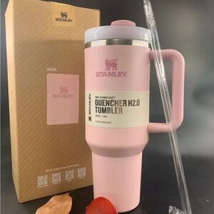 Stanley Pink multicolor ice flow 40oz basic tumbler